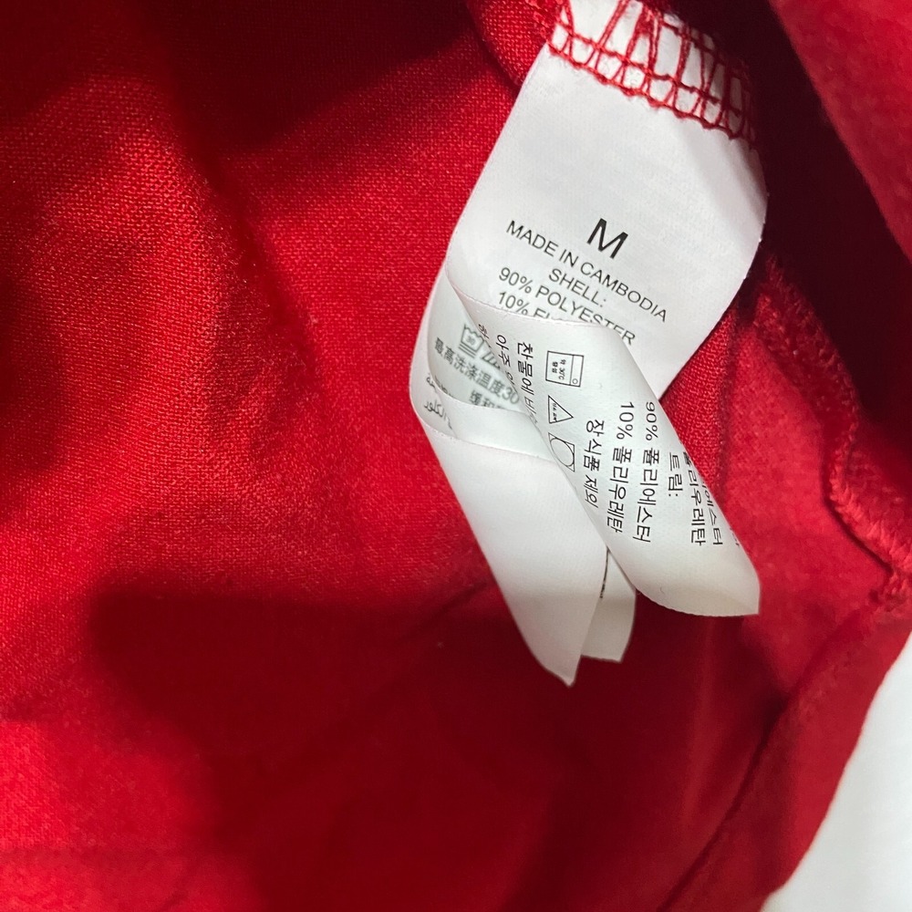 Kate Spade PJ Top Womens M Red Button Front All Dolled Up Pajamas Loungewear - Picture 8 of 8